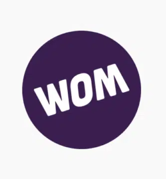 Logo de WOM