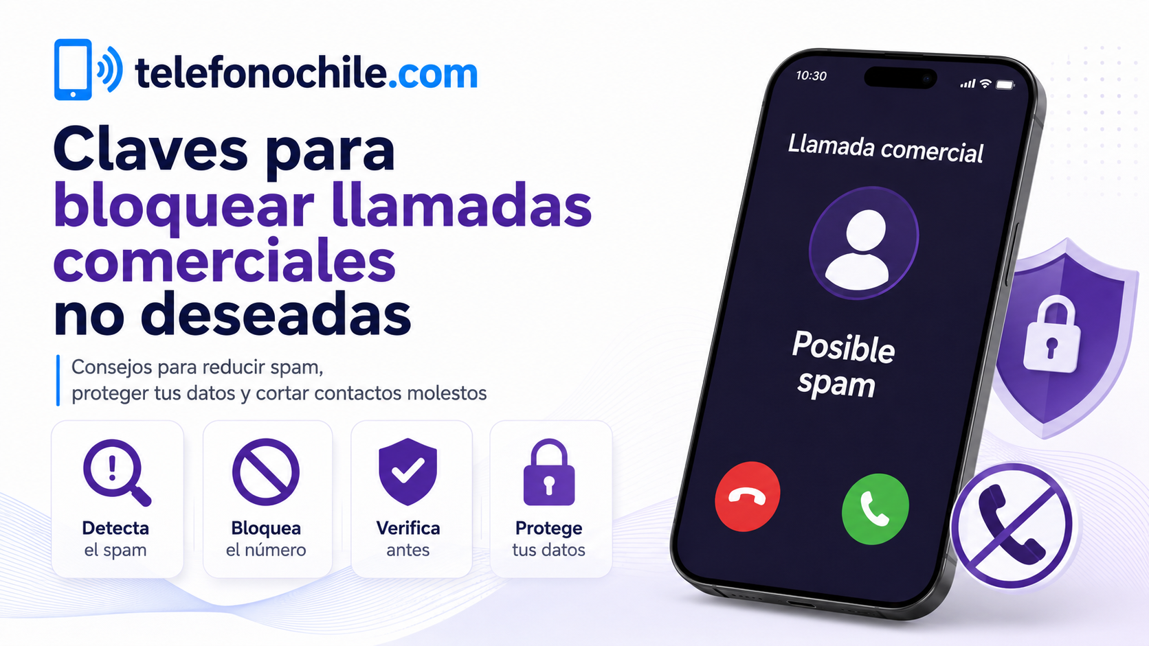 Cómo bloquear llamadas comerciales de WOM