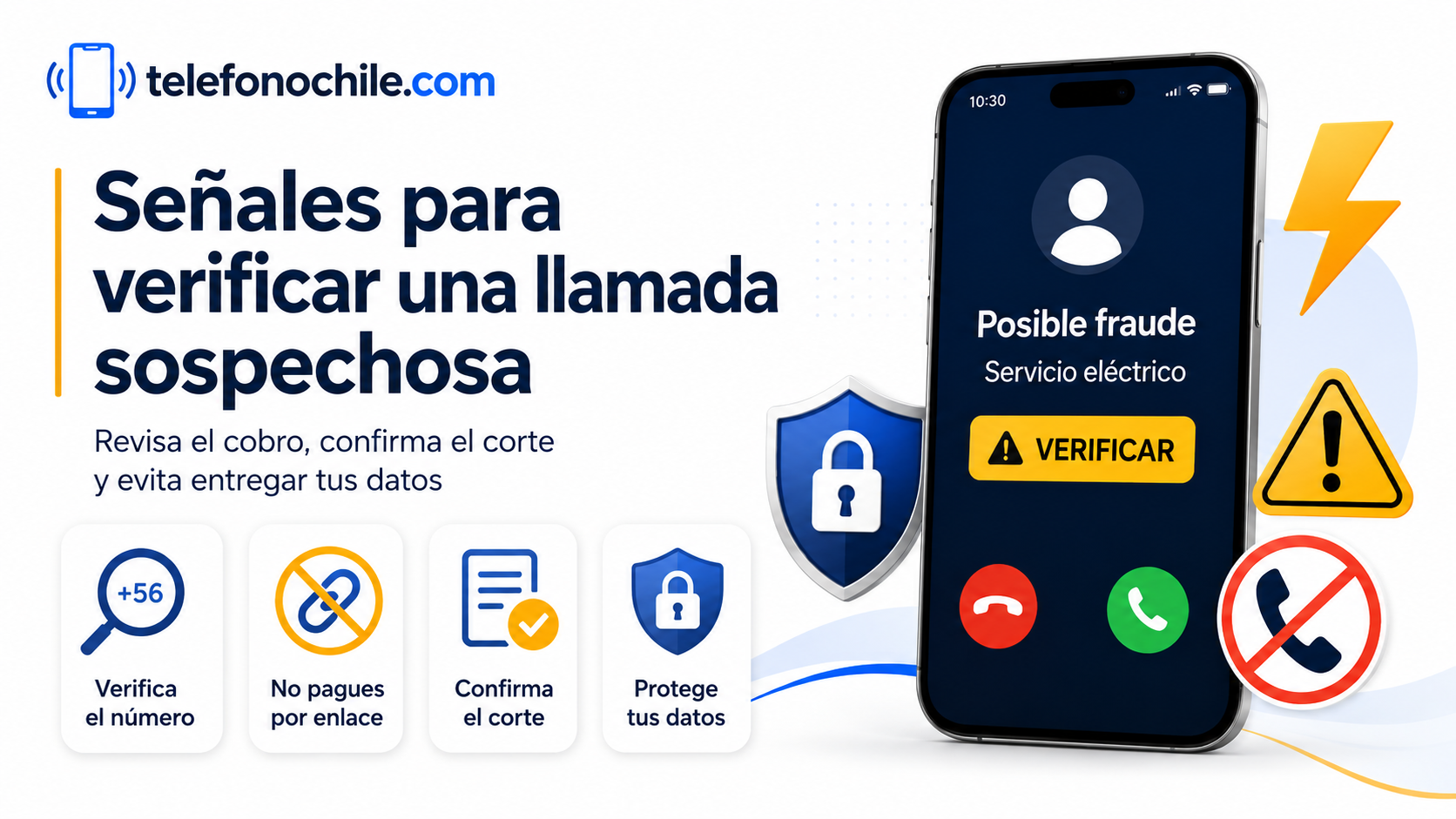 Estafas comunes que usan el nombre de Enel