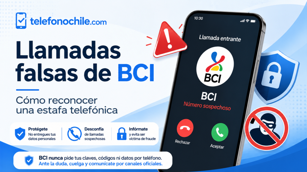 Llamadas falsas de BCI