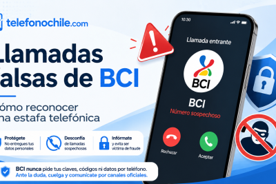 Llamadas falsas de BCI