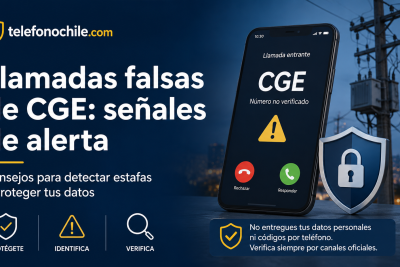 Llamadas falsas de CGE