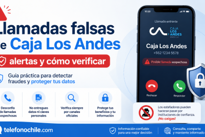 Llamadas falsas de Caja Los Andes