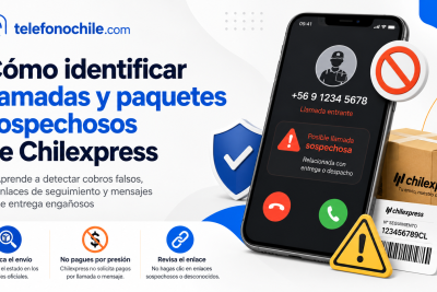 Llamadas falsas de Chilexpress