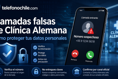 Llamadas falsas de Clínica Alemana