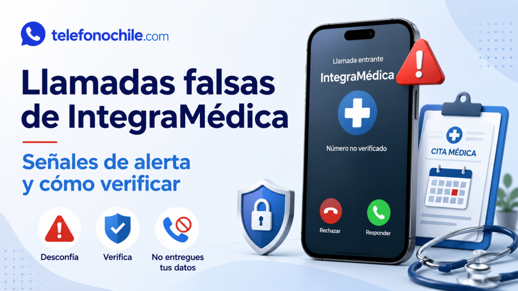 Llamadas falsas de IntegraMédica