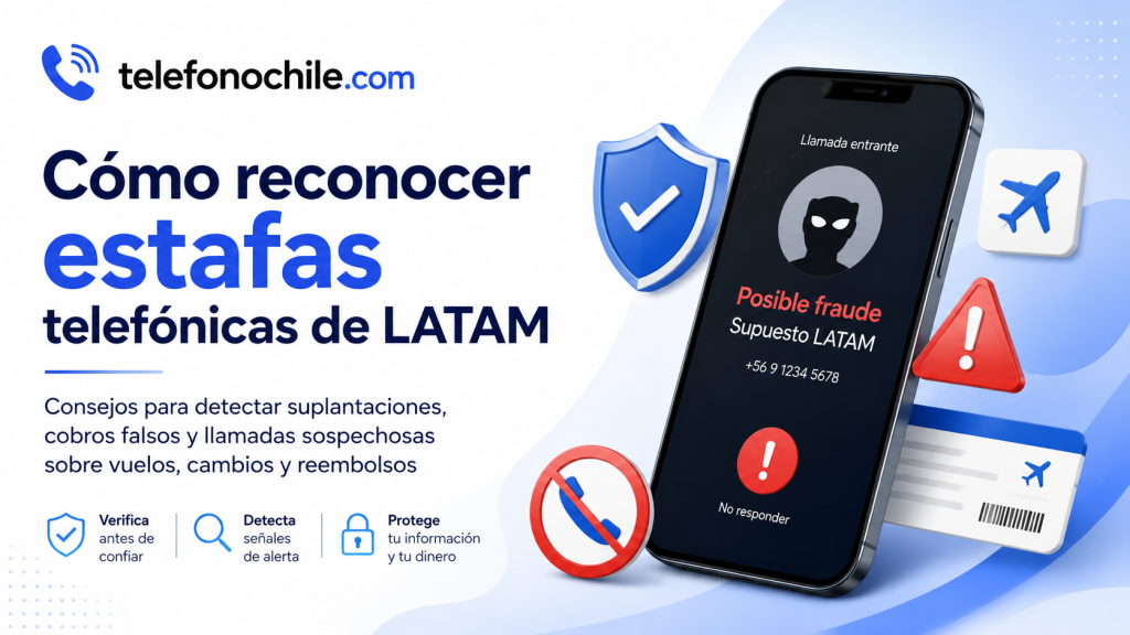 Llamadas falsas de LATAM