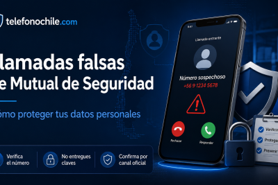 Llamadas falsas de Mutual de Seguridad