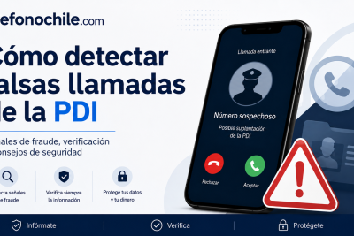 Llamadas falsas de PDI