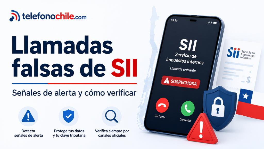 Llamadas falsas de SII