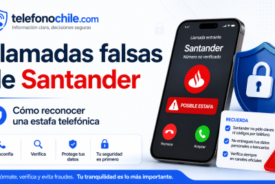 Llamadas falsas de Santander