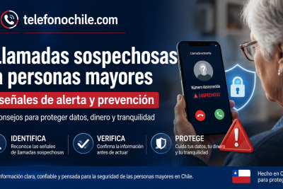 Llamadas sospechosas a adultos mayores
