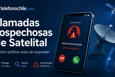 Llamadas sospechosas relacionadas con Satelital