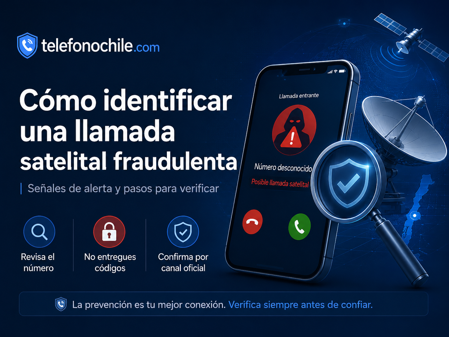 Qué hacer durante una llamada sospechosa